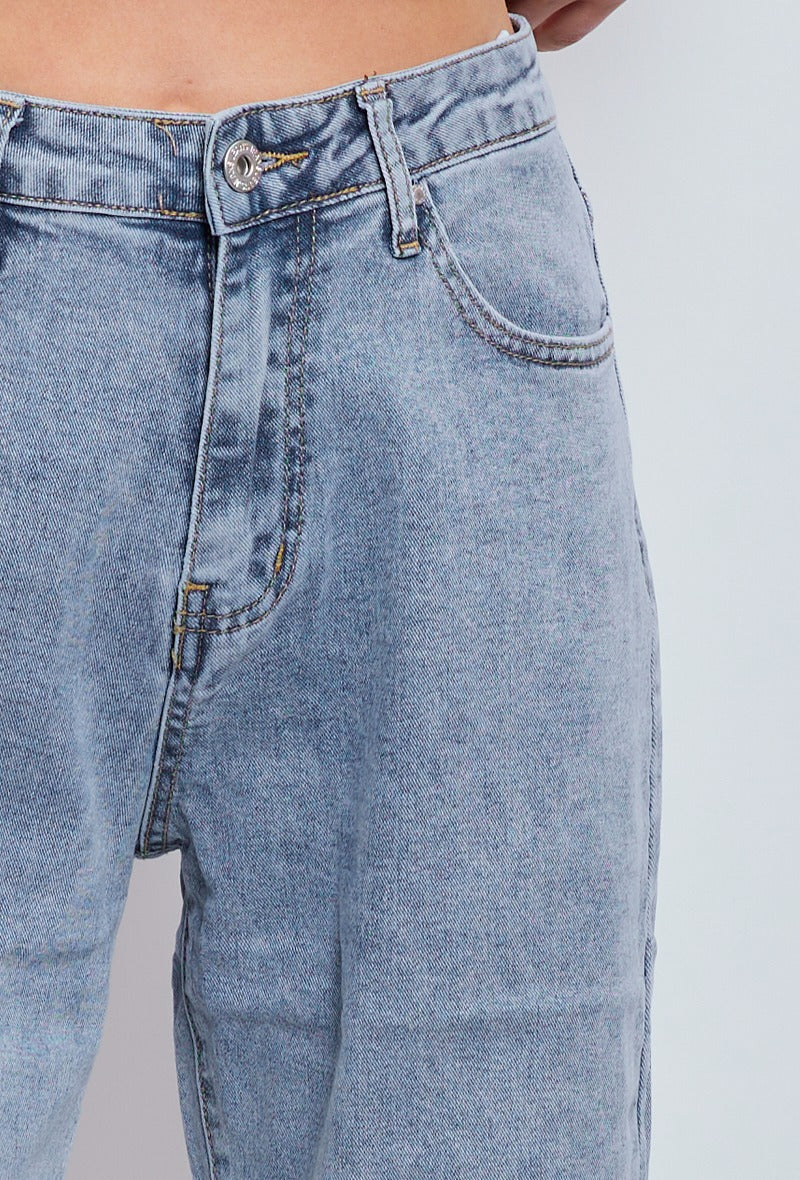 Estée wide blue jeans