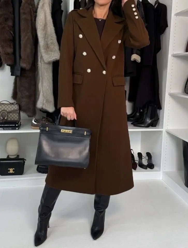 Jas met gouden knopen