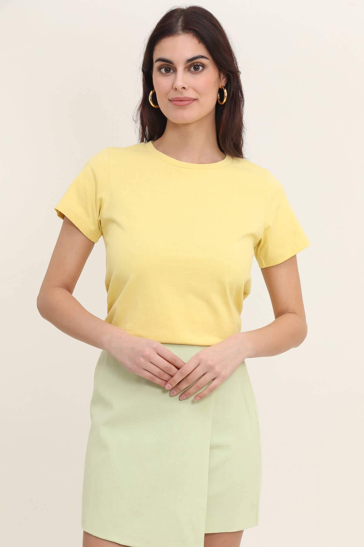 Basic white tee