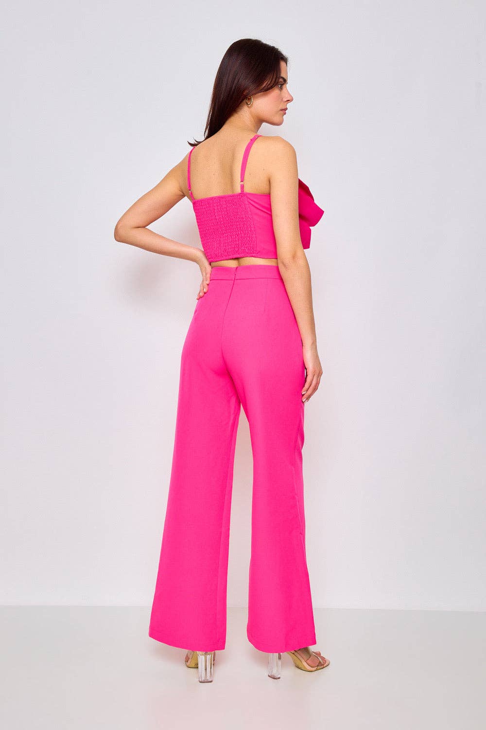 Fuschia - pantalon