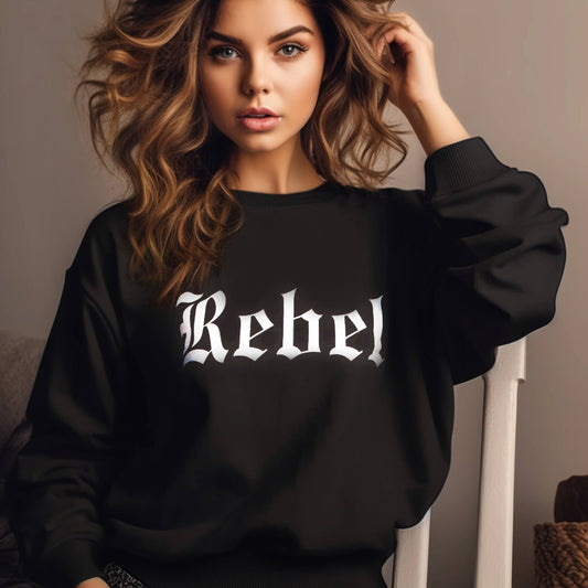 Rebel - zwarte sweater