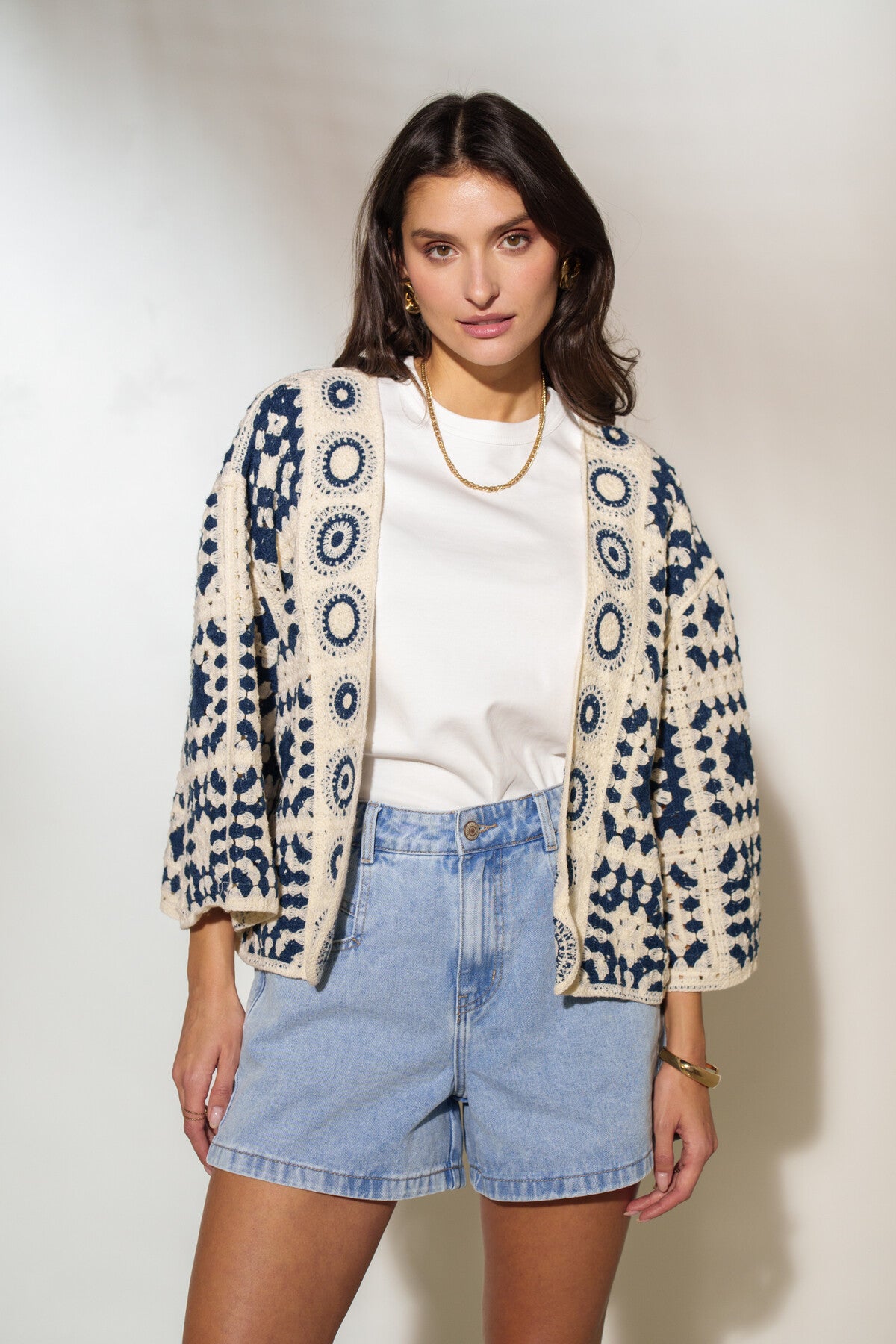 Flora - crochet jasje