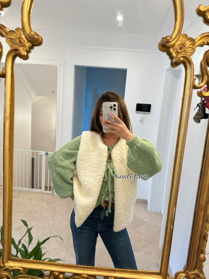Teddy Hug Gilet - Pure