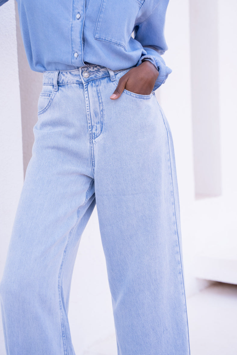 ISLA – Wijde Lyocell Broek