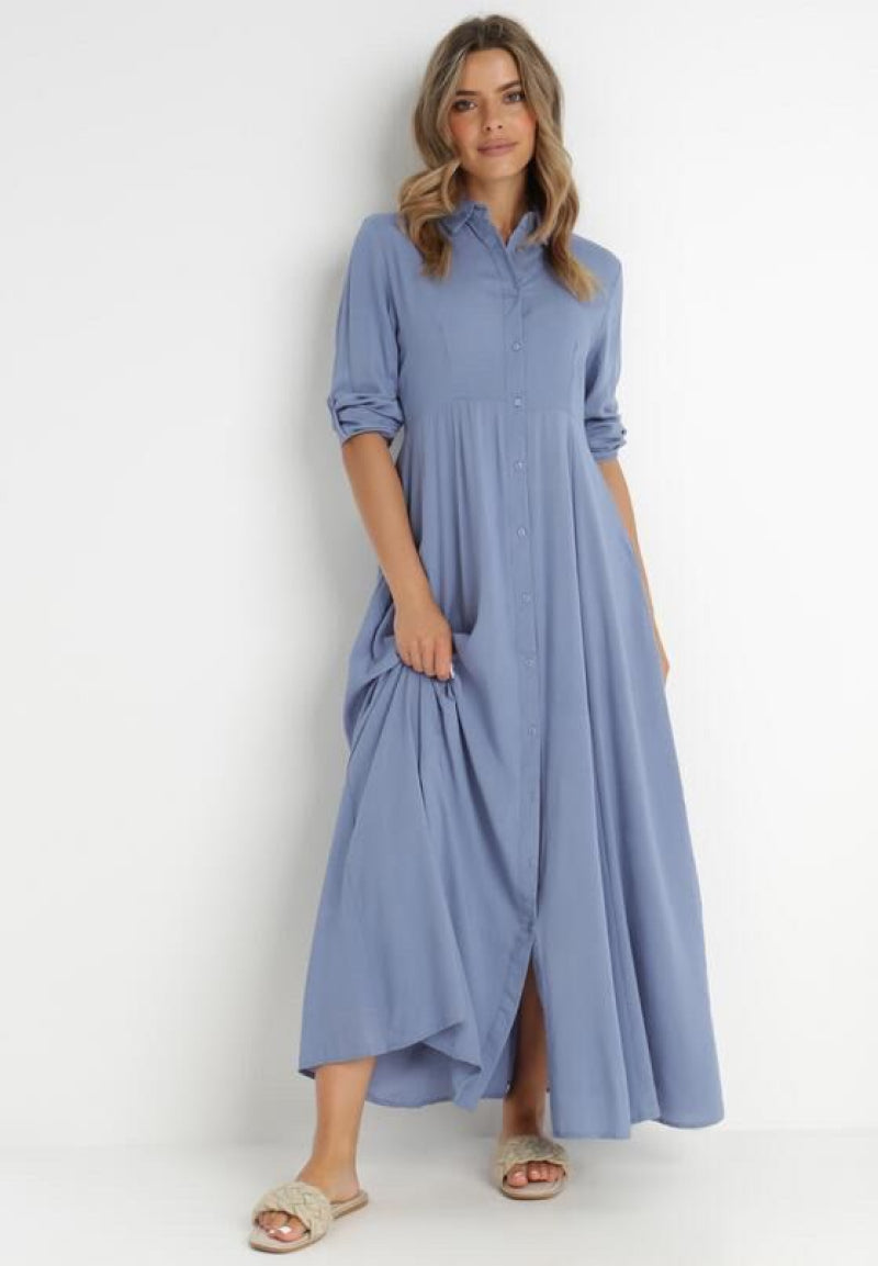 Dreamy Flow Maxi Hemdjurk - Dreamy Denim