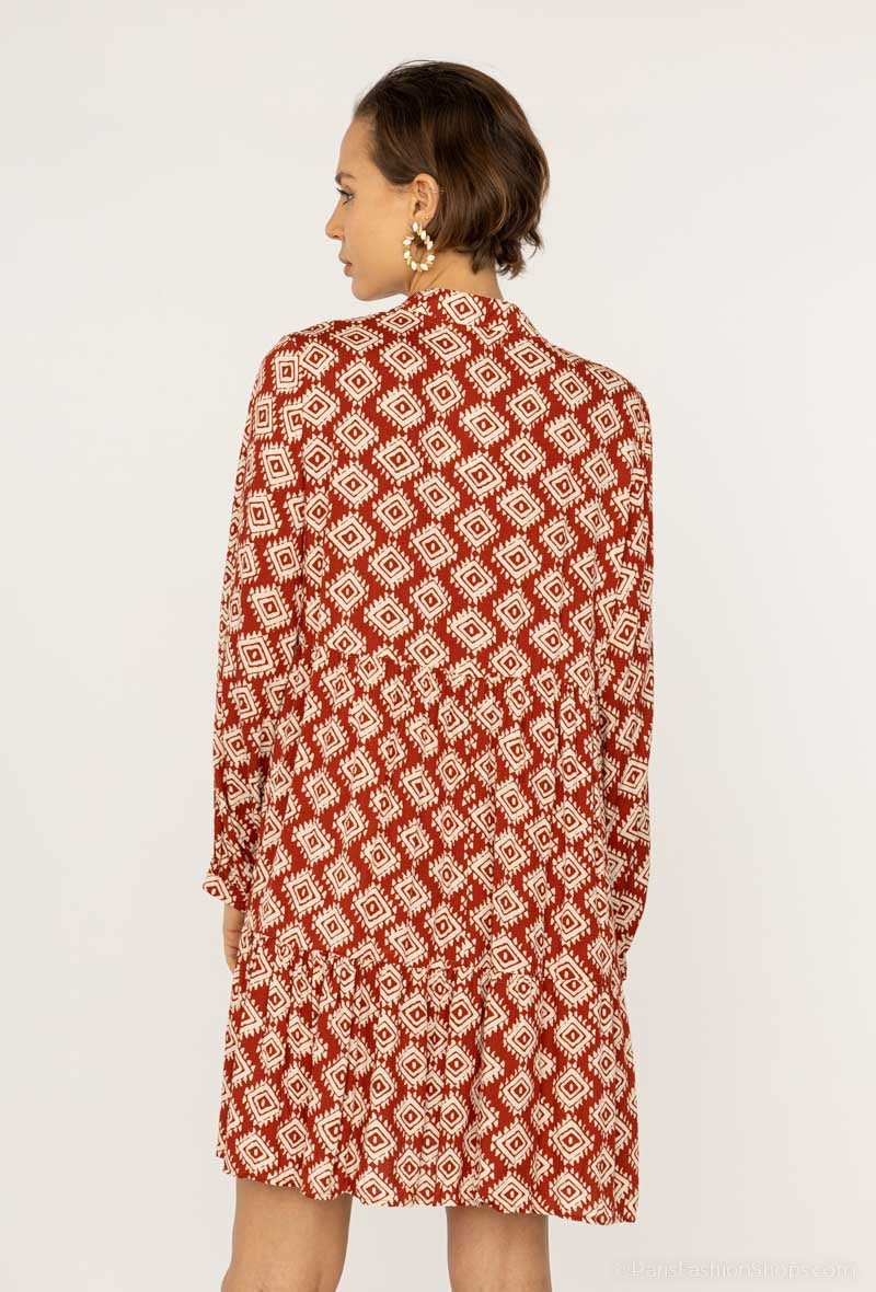Donna Boho dress - Terracotta