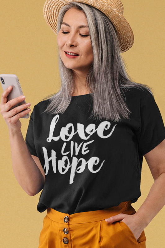 Hope Black - T-shirt