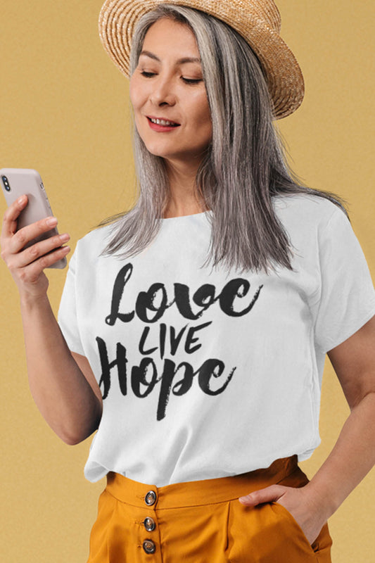 Hope White - T-shirt