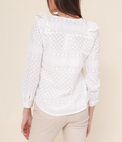 Lorelai - witte blouse