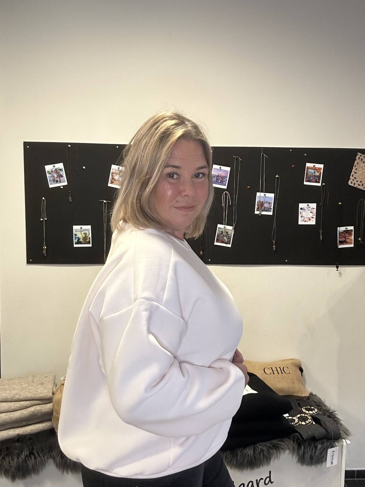 Garçonne off-white - oversized sweater