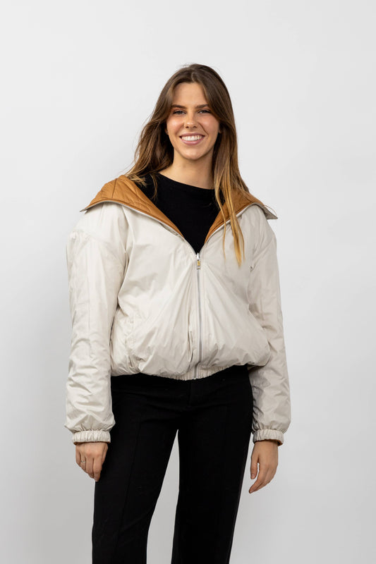 OMKEERBARE WATERDICHTE JAS MET CAPUCHON