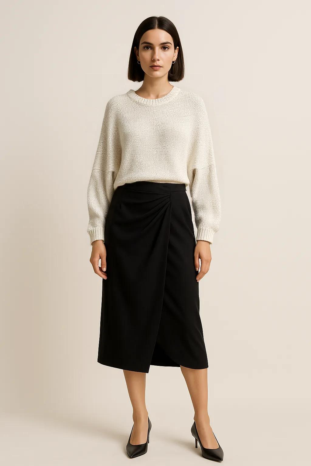 Paula cloud knit — ecru
