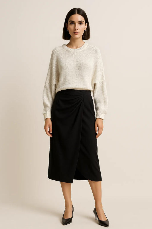 Paula cloud knit — ecru