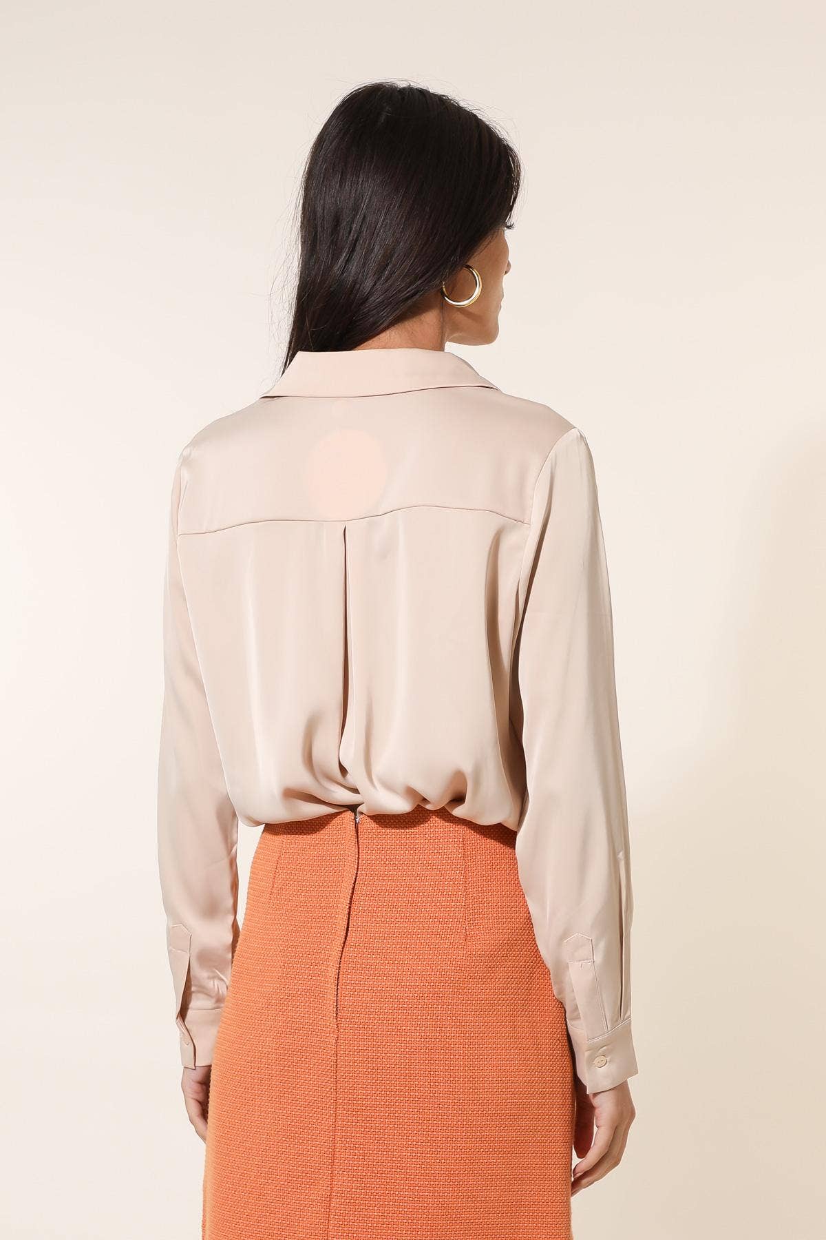 Satijnen overhemd CH316