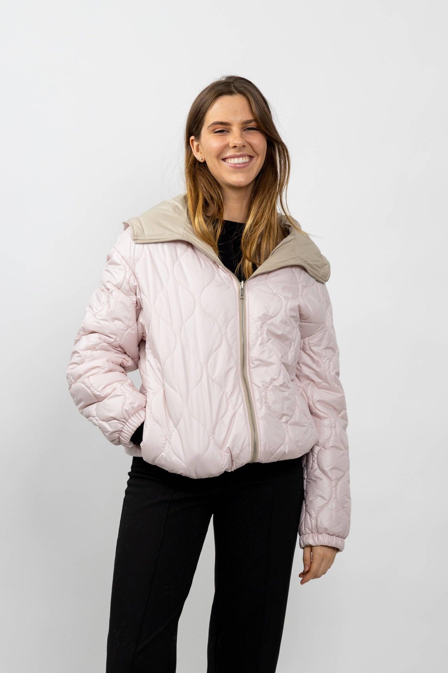 OMKEERBARE WATERDICHTE JAS MET CAPUCHON