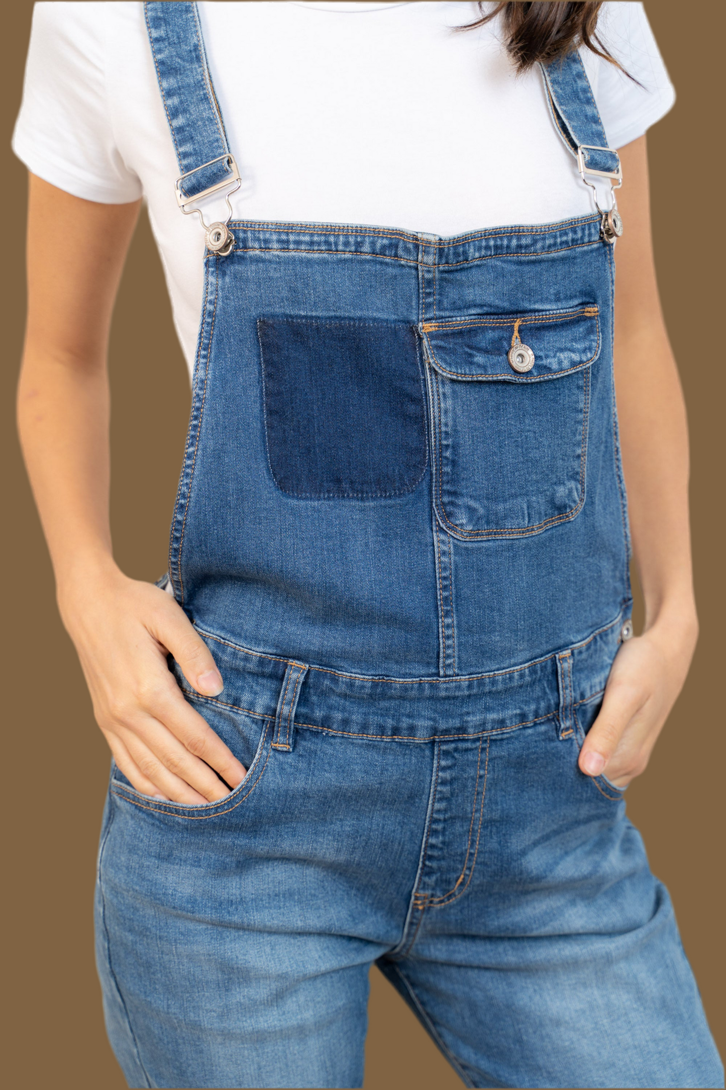 Demi - denim dungaree