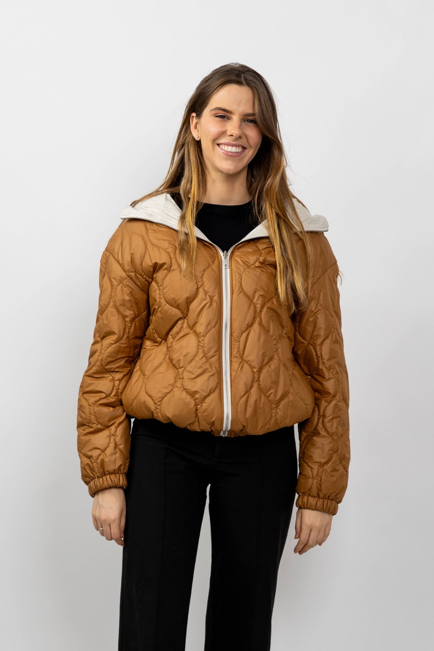 OMKEERBARE WATERDICHTE JAS MET CAPUCHON