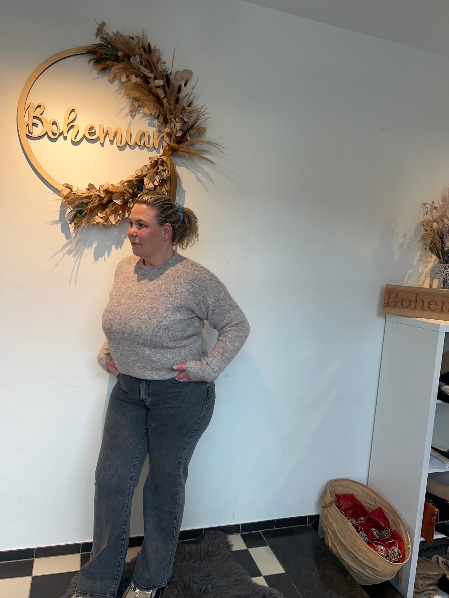 Amélie soft knit - Café au lait