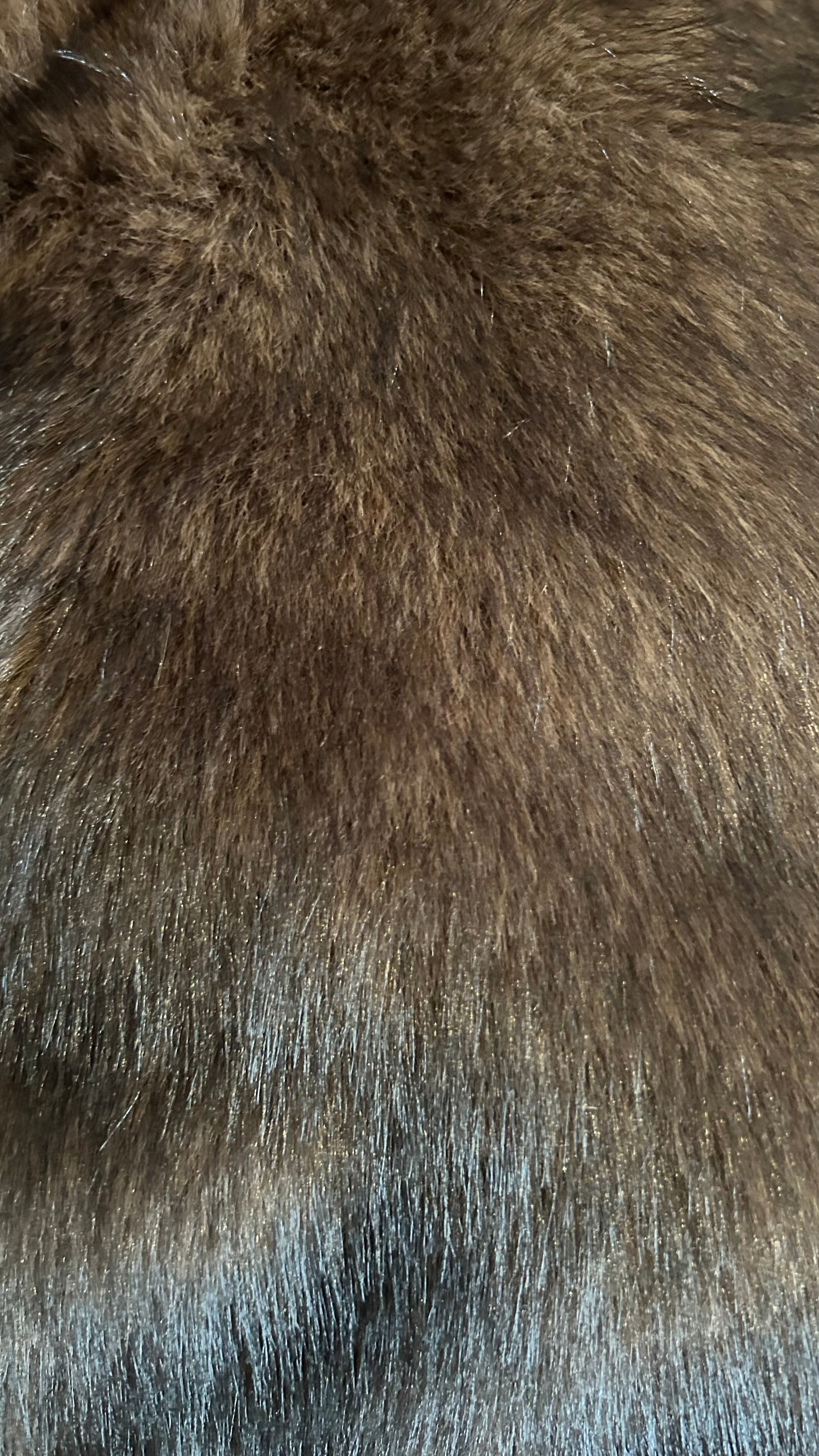 Coco Fur Jacket chocoladebruin detail - instant cozy chic