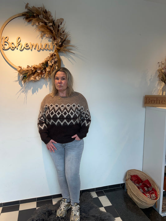 Livia Grey Skinny jeans styling - perfect met knit