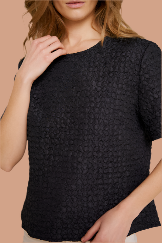 Cloud Texture – Tee Black