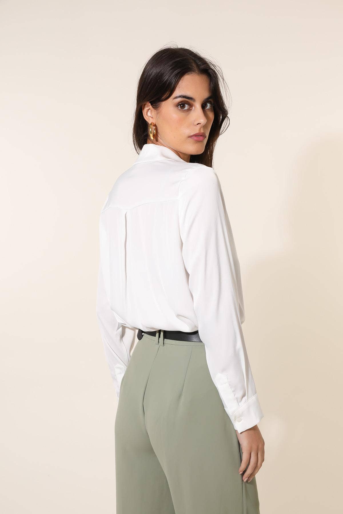 Satijnen overhemd CH316