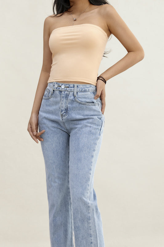 Brigitte bandeau top - beige