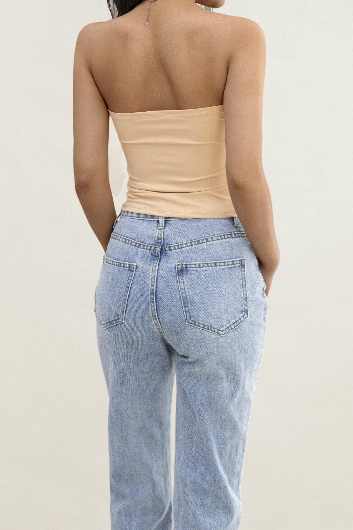 Brigitte bandeau top - beige