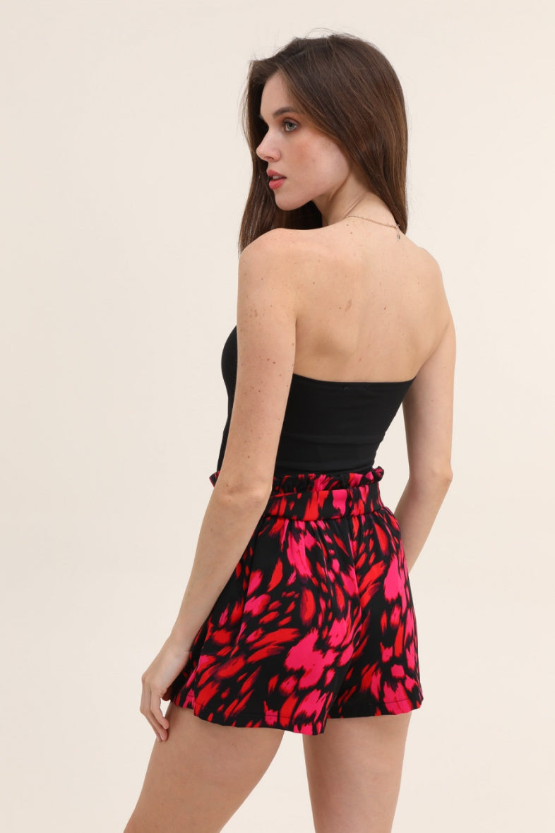 Brigitte bandeau top - zwart