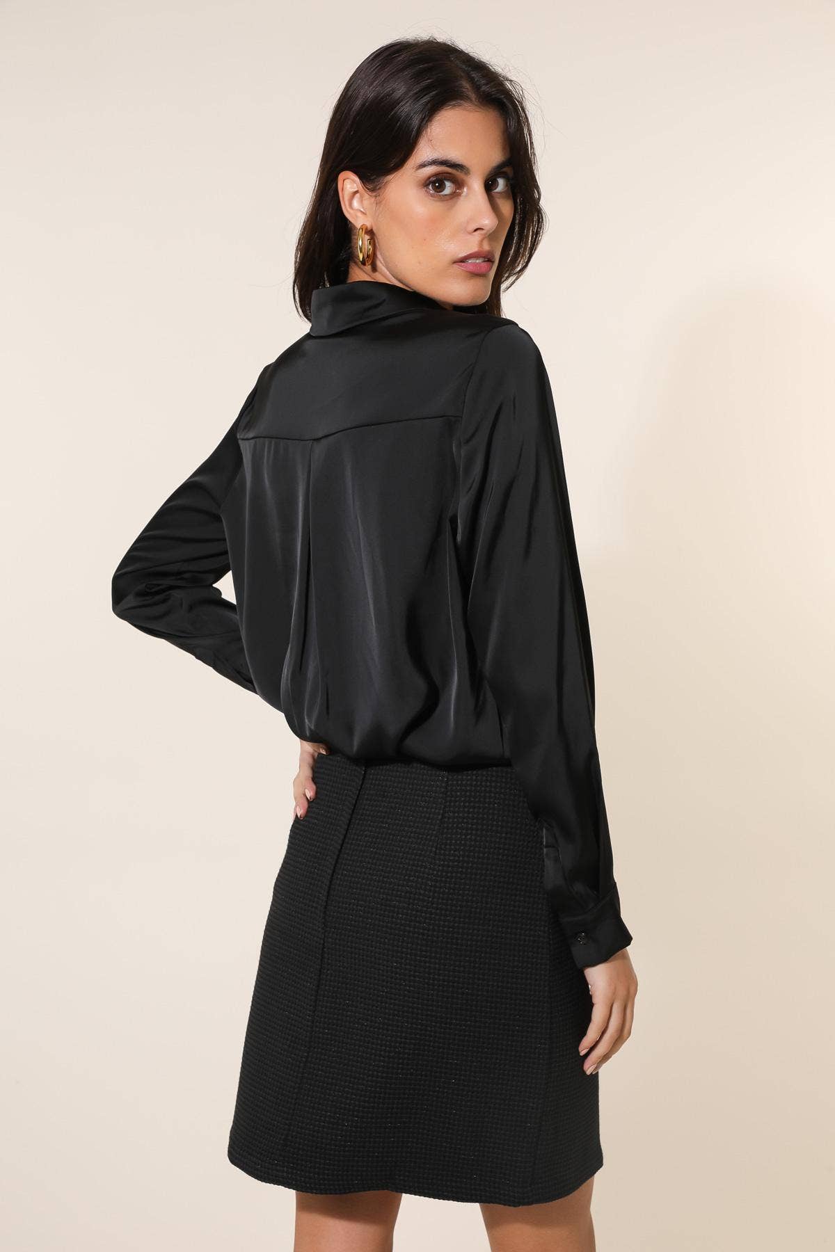 Satijnen overhemd CH316