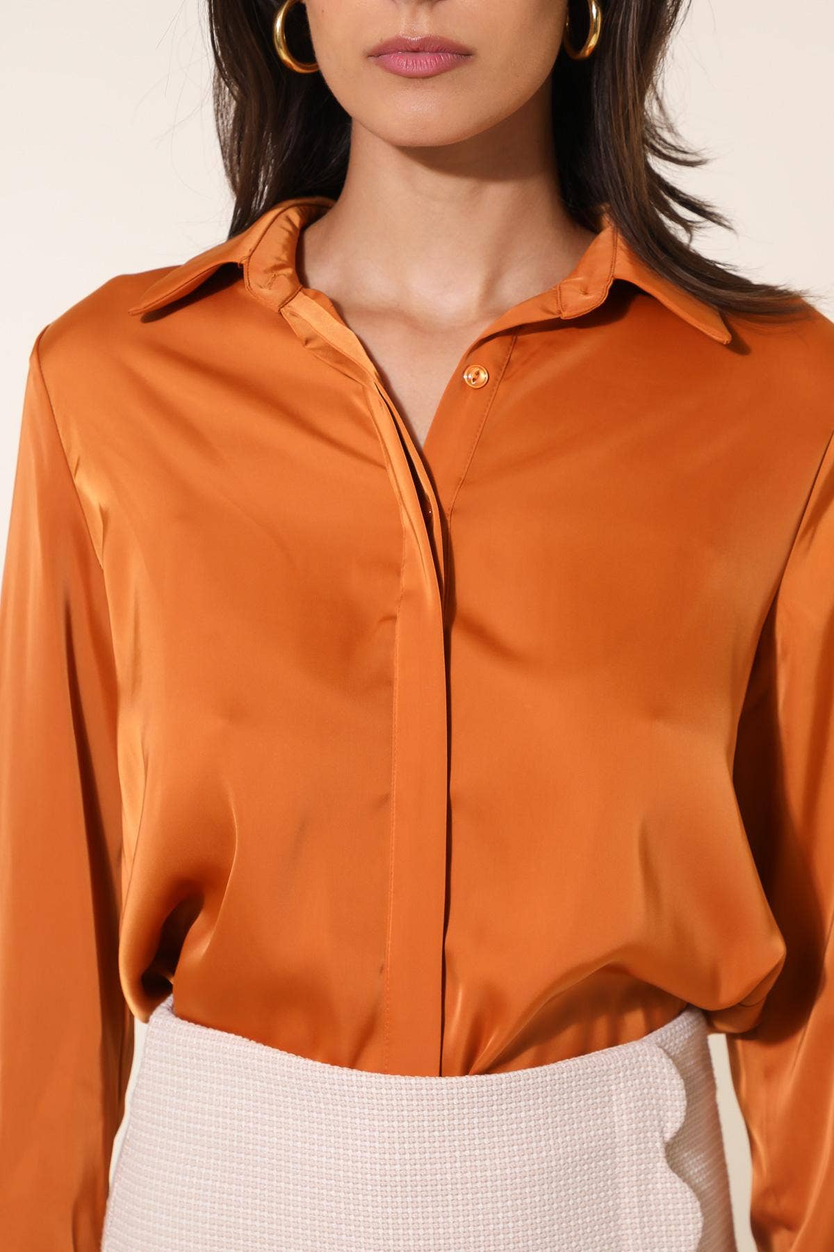 Satijnen overhemd CH316