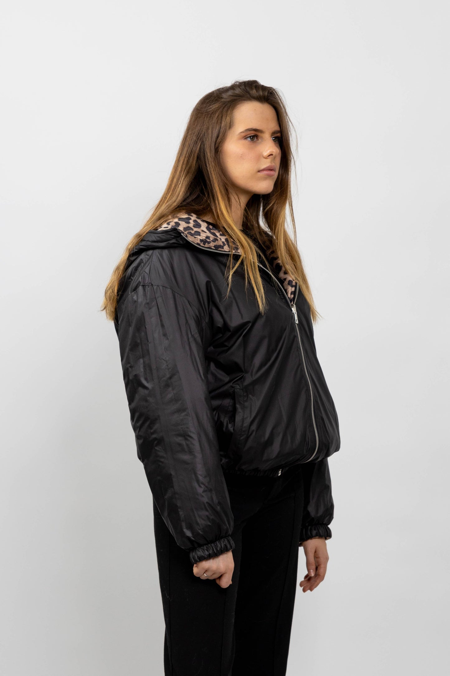 OMKEERBARE WATERDICHTE JAS MET CAPUCHON