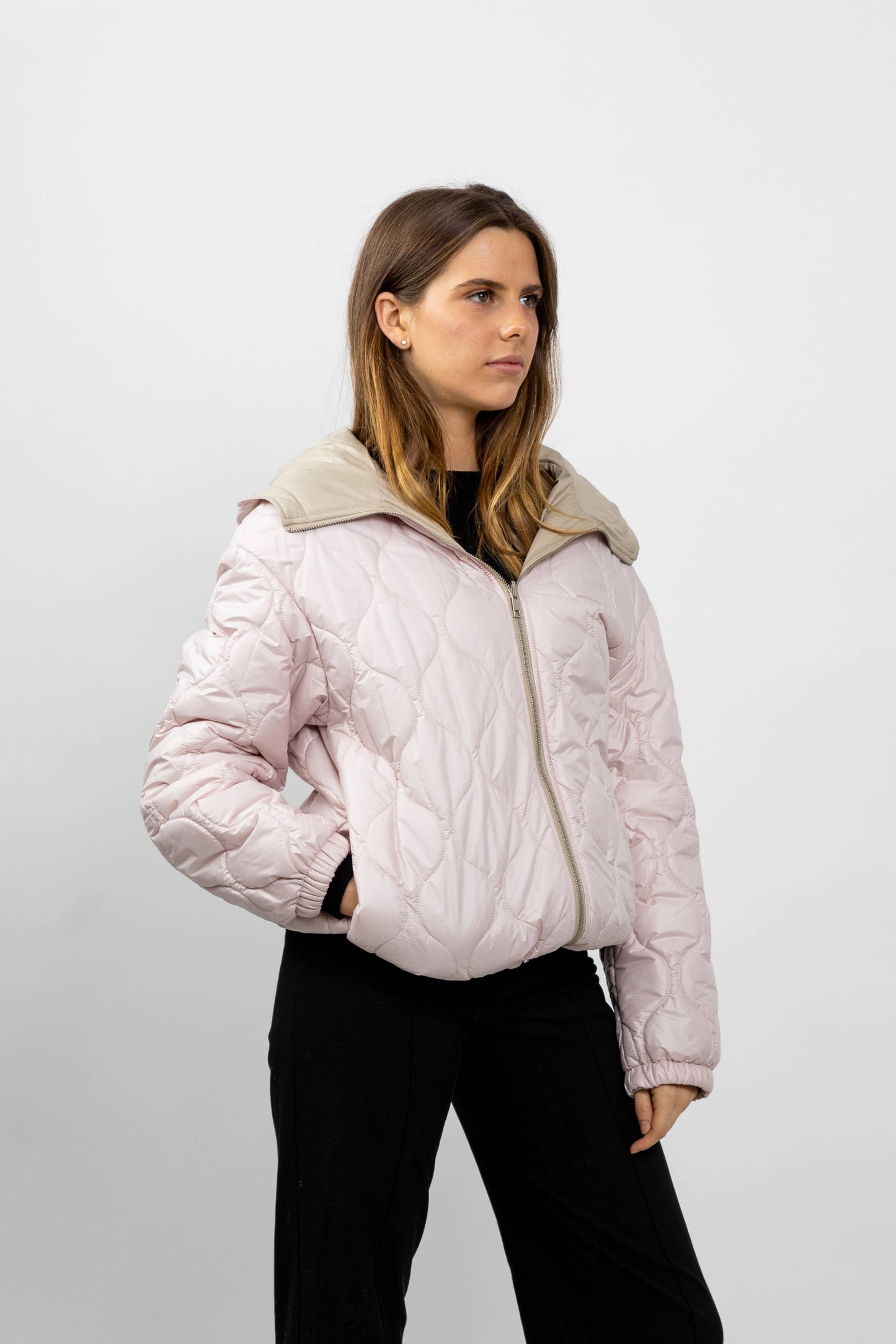 OMKEERBARE WATERDICHTE JAS MET CAPUCHON