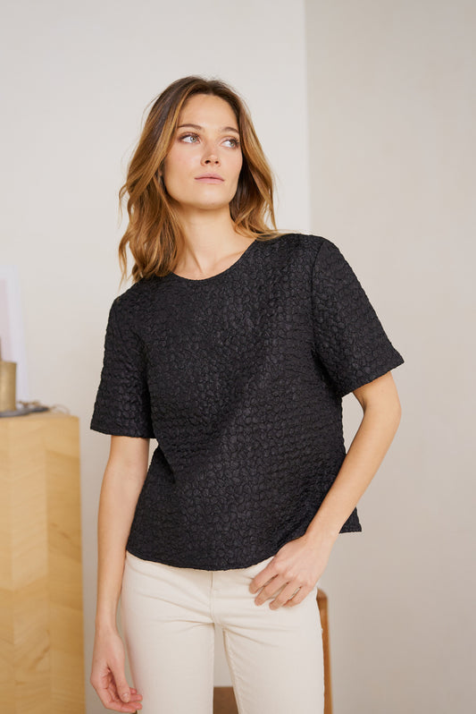 Complicated - Textured top zwart