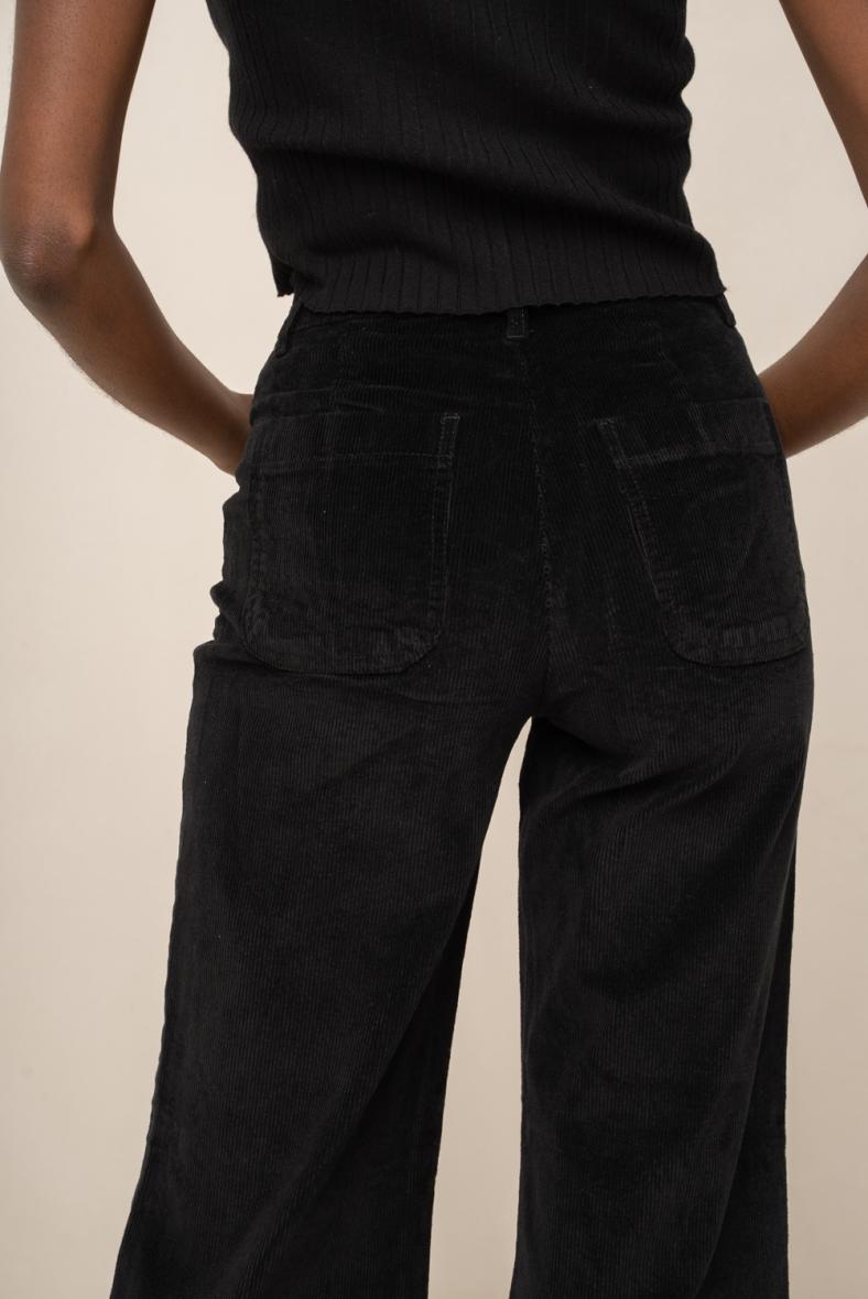 Velvet Flare zwart