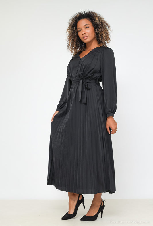 Prudence black - Maxi jurk