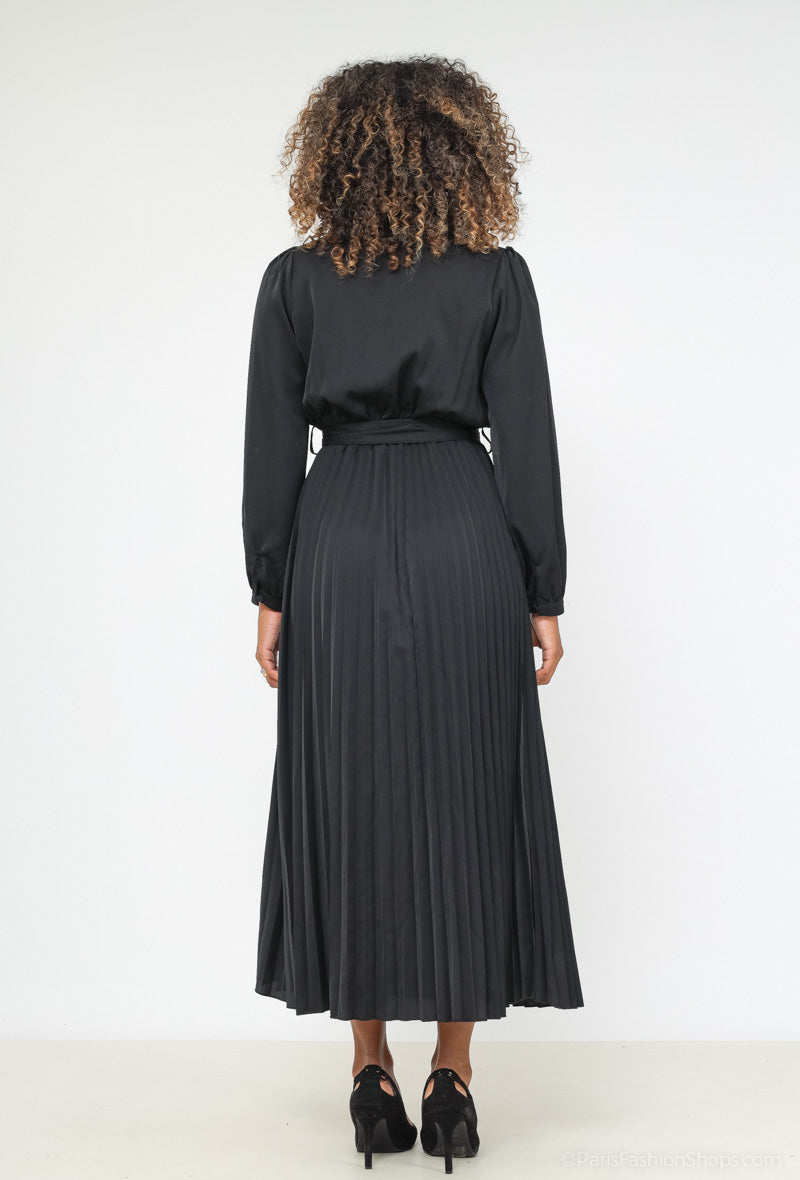 Prudence black - Maxi jurk