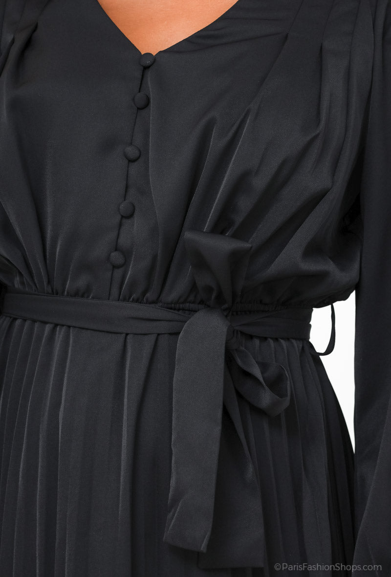 Prudence black - Maxi jurk