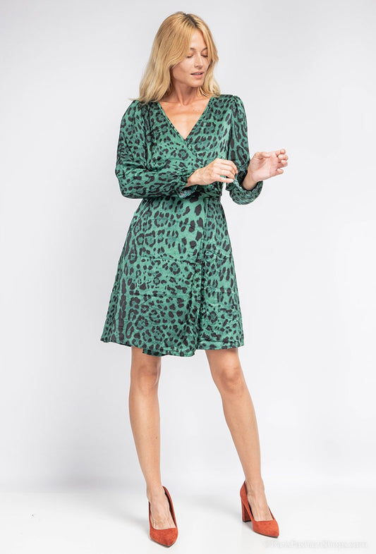 Emerald Wild – leopard Dress